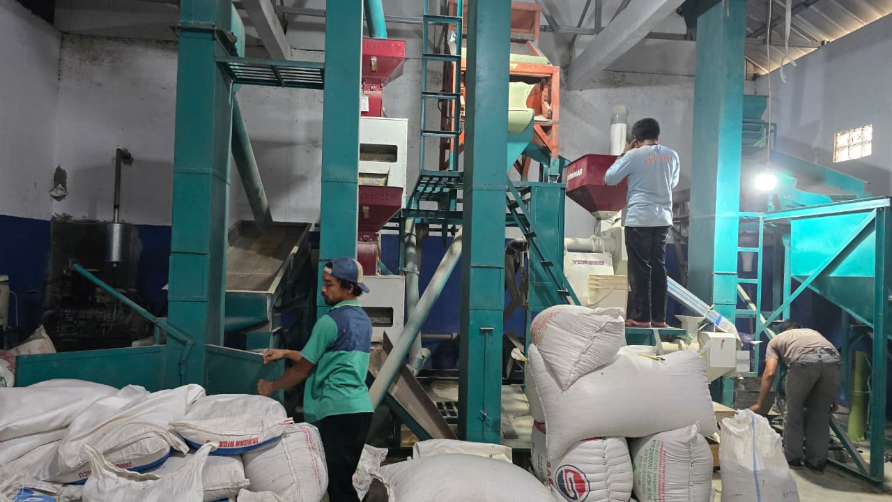 RMU KSM Tanjungpura Olah 2 Ton Gabah, Perkuat Ekonomi Petani Rajapolah